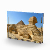 Grote Sphinx van Giza met Khafre-piramide - Egypte Fotoblokken (Rechts)