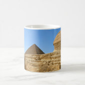 Grote Sphinx van Giza met Khafre-piramide - Egypte Koffiemok (Center)