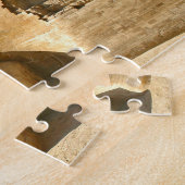 Grote Sphinx van Giza met Khafre-piramide - Egypte Legpuzzel (Zijkant)