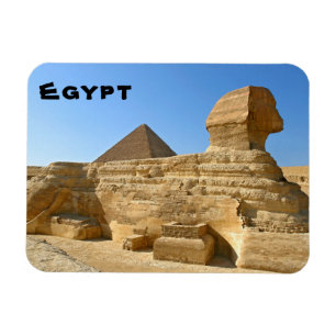 Grote Sphinx van Giza met Khafre-piramide - Egypte Magneet