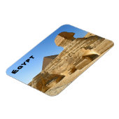 Grote Sphinx van Giza met Khafre-piramide - Egypte Magneet (Linkerzijde)