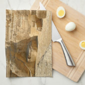 Grote Sphinx van Giza met Khafre-piramide - Egypte Theedoek (Quarter Fold)