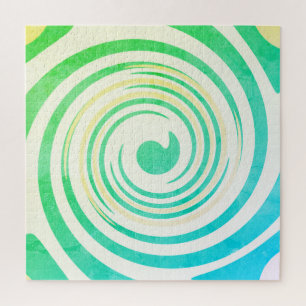 Grote spiraal puzzel