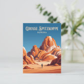 Grote Spitzkoppe Namibië Briefkaart (Staand voorkant)