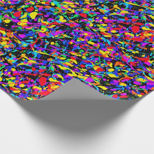 Grote Splatter - Inpakpapier (Hoek)