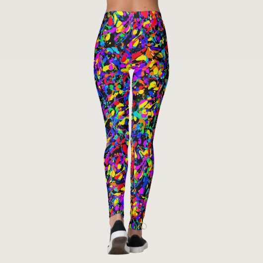 Grote Splatter - Leggings (Achterkant)