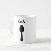 GROTE SPOON LITTLE SPOON COFFEE MOK SET #2 (Voorkant links)