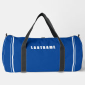 Grote sport plunjezak | Aangepaste naam en nummer (Voorkant)