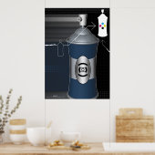 grote spray poster (Keuken)