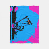 Grote Sprong - Scooterrijder Fleece Deken (Voorkant)