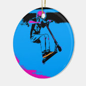 Grote Sprong - Scooterrijder Keramisch Ornament (Links)