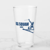Grote Squaw Maine Skier Glas (Voorkant)
