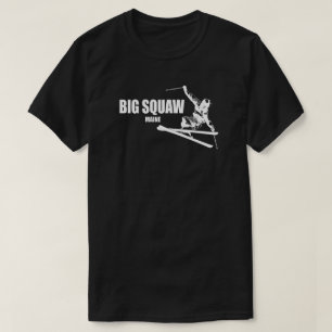Grote Squaw Maine Skier T-shirt