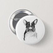 Grote stad ronde button 5,7 cm (Voorkant /achterkant)