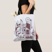 Grote Stad Tote Bag (Dichtbij)