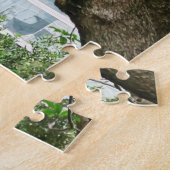 grote stad, wolkenkrabbers, bomen, park, Azië, Hon Legpuzzel (Zijkant)