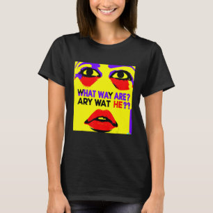 Grote stapel nonsens -  Sty met een vreemde Fun Re T-shirt
