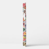 Grote stapel postzegels Hoesje-Mate iPhone case (Achterkant / Rechts)