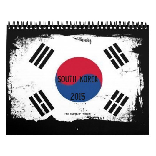 Grote steden in Zuid-Korea Kalender (Hoes)