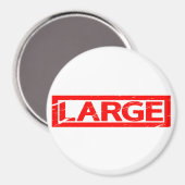 Grote stempel magneet (Voorkant / Achterkant)