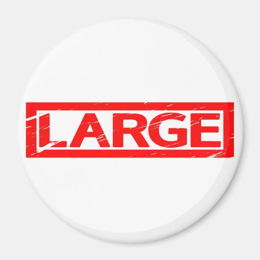 Grote stempel magneet (Voorkant)