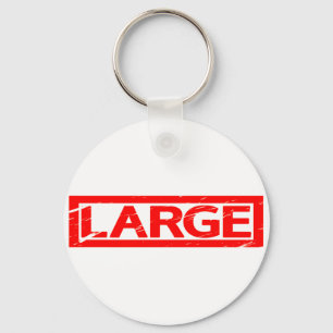 Grote stempel sleutelhanger