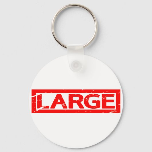 Grote stempel sleutelhanger (Voorkant)