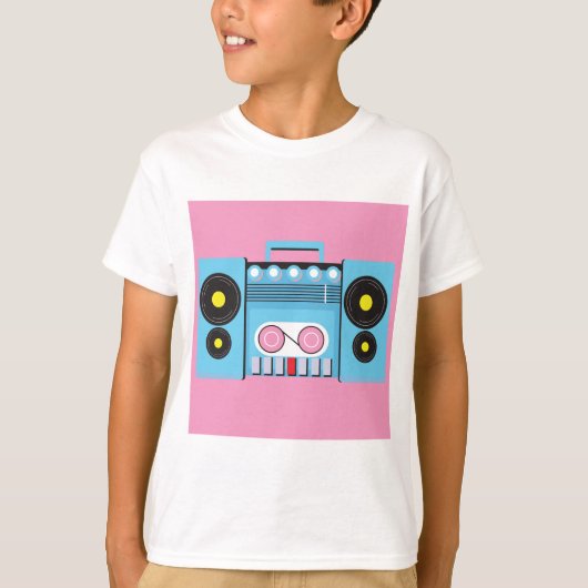 Grote stereo t-shirt (Voorkant)