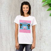 Grote stereo t-shirt