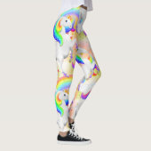 Grote Sterren Regenboog Eenhoorn Prinses van het B Leggings (Rechts)
