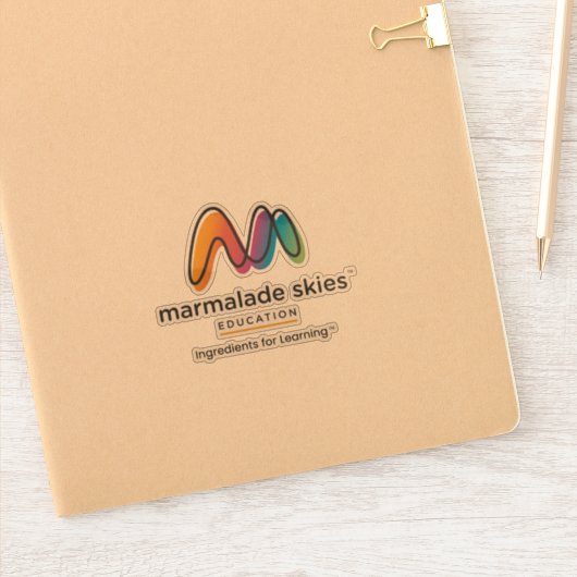 Grote sticker (Notitieboek)