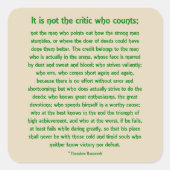 Grote Sticker durven (Voorkant)