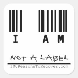 Grote Sticker - Geen label