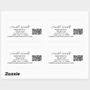 Grote Stickers - Bijenwas Kaars Wereld