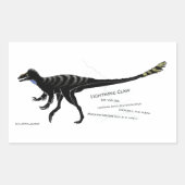 Grote stickers met bliksem (Voorkant)