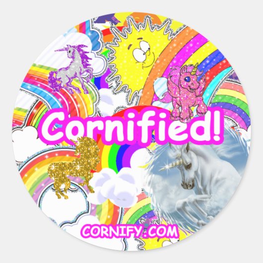 Grote Stickers! Ronde Sticker (Voorkant)