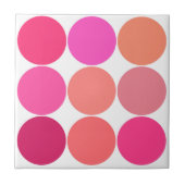 Grote Stippen uit de middeleeuwen, Fuchsia Pink en Tegeltje (Voorkant)