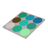 Grote Stippen uit de middeleeuwen, Turquoise en Gr Tegeltje (Zijkant)