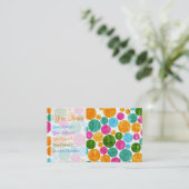 Grote Stippen Visitekaartje (Staand voorkant)