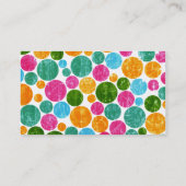 Grote Stippen Visitekaartje (Achterkant)