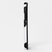 Grote Stippen. Zwart-wit patroon. Case-Mate iPhone Case (Achterkant/links)
