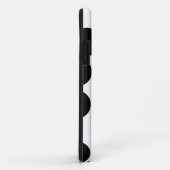 Grote Stippen. Zwart-wit patroon. Case-Mate iPhone Case (Achterkant/rechts)