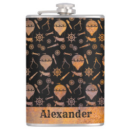 Grote stoampunk rosterballonnen Thema Aangepaste n Heupfles