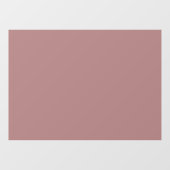 Grote stoffige Rozen raambekleding 72 bij 52 inch Raamsticker (Vel)