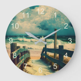 Grote strand Kastenkast Grote Klok