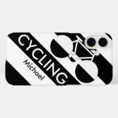 grote strepen & grafisch-fiets Case-Mate iPhone case (Achterkant (horizontaal))