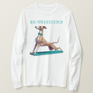Grote stretch Whippet T-shirt