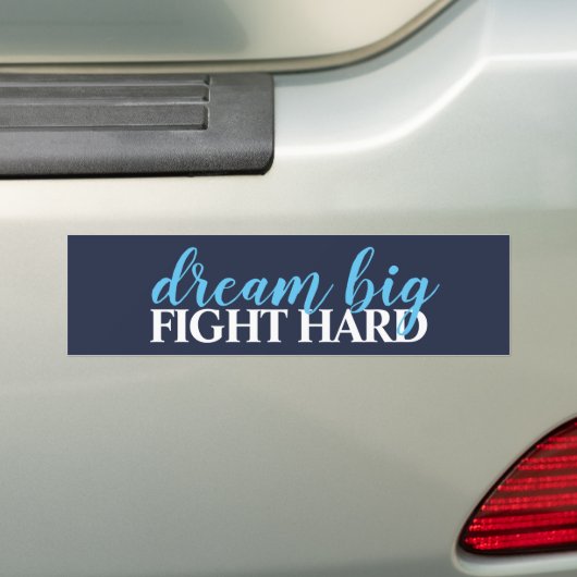 grote strijd bumpersticker (Op auto)