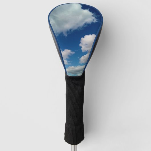 Grote stukken cloud golfheadcover (Voorkant)