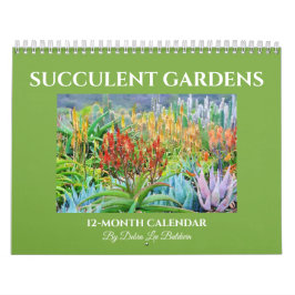 Grote Succulente tuinen Kalender